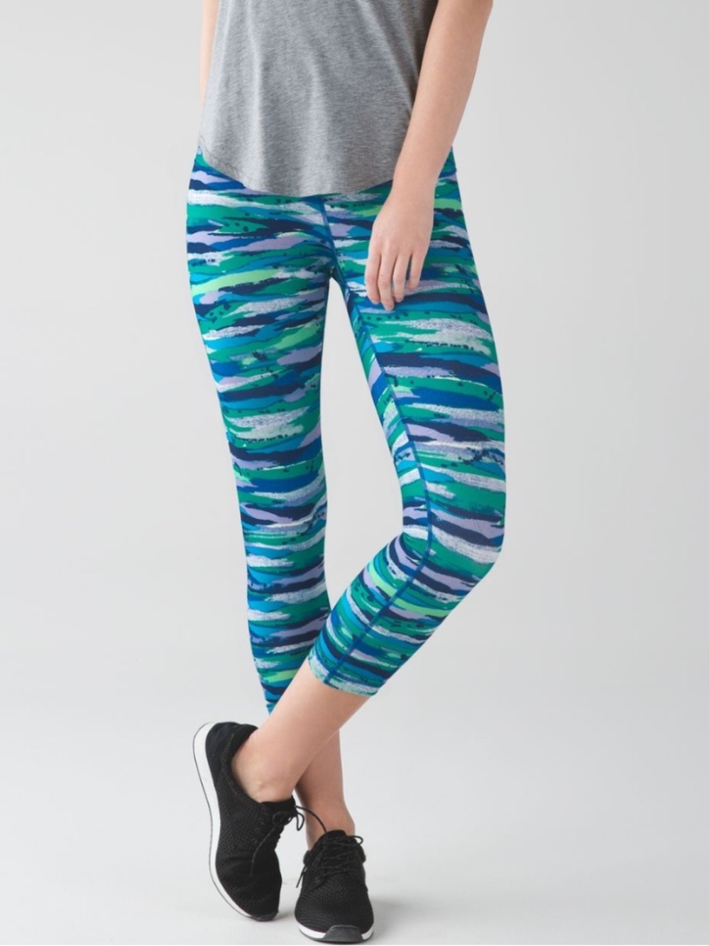 Lululemon Wunder Under Crop (Hi-Rise) Size 8 - Picture 2 of 6